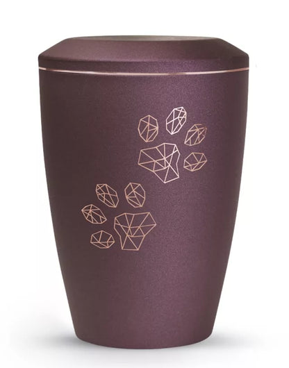 Tierurne Edition Karat berry Motiv Pfoten