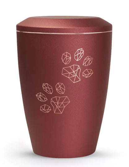 Tierurne Edition Karat rubin Motiv Pfoten