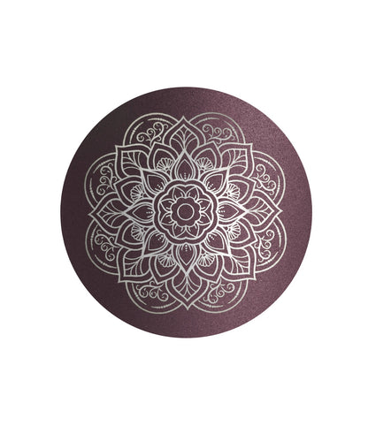 Tierurne Mandala berry, Deckelansicht ohne Kristalle