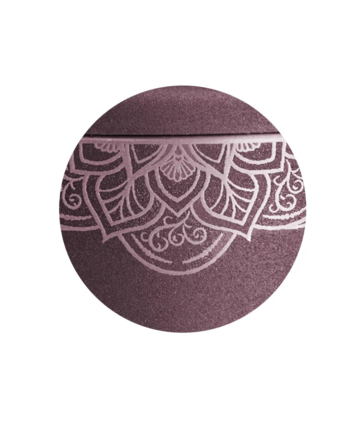 Tierurne Mandala berry, Detailansicht Mandala-Motiv