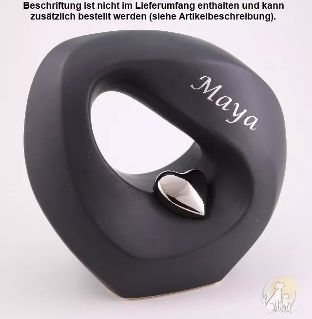 Beispiel einer Folienbeschriftung mit Namen