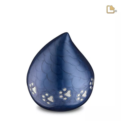 Tropfenurne blau 1,1 Ltr.