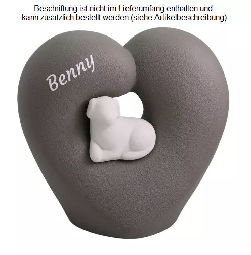 Beispiel einer Folienbeschriftung in weiß