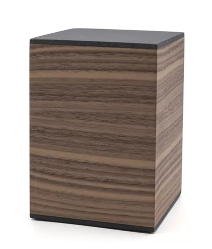 Holztierurne Vega Nussbaum