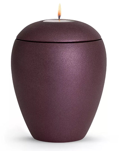 Tierurne Verona berry mit Gedenklicht