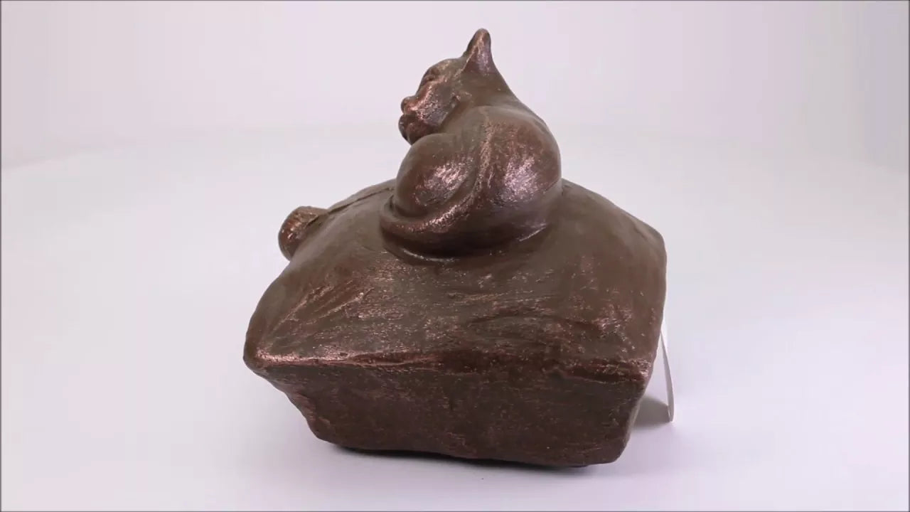 Produktvideo Urne schlafende Katze