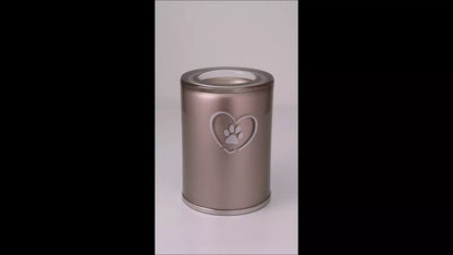 Produktvideo Tierurne aus Glas champagner 0,4 Liter