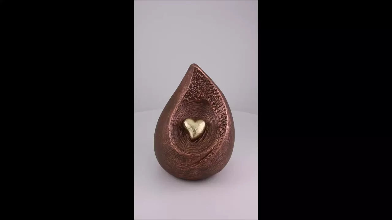 Produktvideo Keramikurne Tropfen