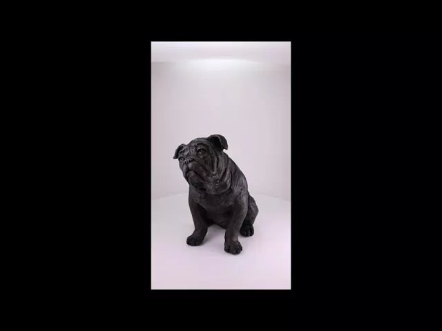 Produktvideo Kunstharzurne Bulldogge 2 Liter