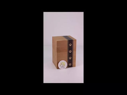 Produktvideo Holzurne QUBUS Bambus 0,5 Liter