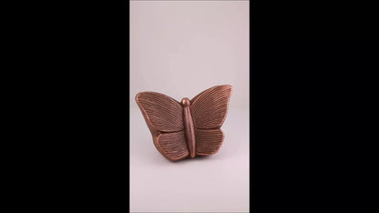 Produktvideo Tierurne in Schmetterlingsform bronze 0,8 Liter