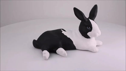 Produktvideo Tierurne Kaninchen nach Fotovorlage