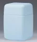 Mobile Preview: Keramikurne quadratisch atlantikblau 1,5 Liter