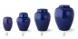Preview: Tierurne Keramik kobaltblau Gesamtübersicht Größen