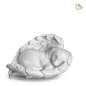 Preview: Tierurne Angelic Dog in weiß Preview: Tierurne Angelic Dog in weiß