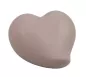 Preview: Keramiktierurne Herz in beige 0,7 Liter Preview: Keramiktierurne Herz in beige 0,7 Liter