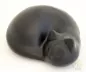 Mobile Preview: Katzenurne schwarz-matt glasiert 1,3 Liter, Ansicht 2