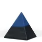 Mobile Preview: Keramikpyramide in schwarz, blau abgesetzt und patiniert 1,0 Lite