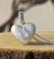 Preview: Ascheschmuck-Herzkette „Emmi“ mit Hufeisen-Motiv aus 925er Sterling-Silber Preview: Ascheschmuck-Herzkette „Emmi“ mit Hufeisen-Motiv aus 925er Sterling-Silber