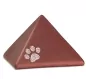 Mobile Preview: Tierurne Pyramide Kristallpfote rubin