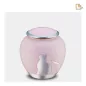 Preview: Katzenurne Metall pink, Schatten-Bild nach oben schauend Preview: Katzenurne Metall pink, Schatten-Bild nach oben schauend