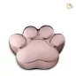 Preview: Tierurne Pfote Metall roségoldfarben Preview: Tierurne Pfote Metall roségoldfarben