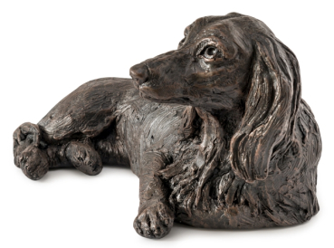 Preview: Kunstharzurne Dackel Langhaar