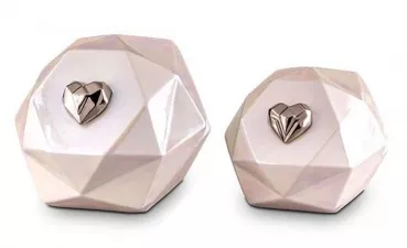 Tierurne Diamant perlmutt 2,0 und 3,0 Liter