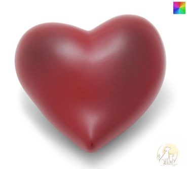 Preview: Tierurne Herz aus Keramik, versch. Farben und Größen