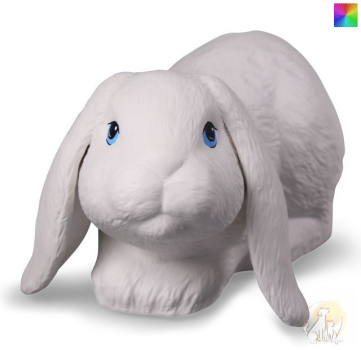 Preview: Kaninchenurne Widder, 0,4 Liter, versch. Ausführungen