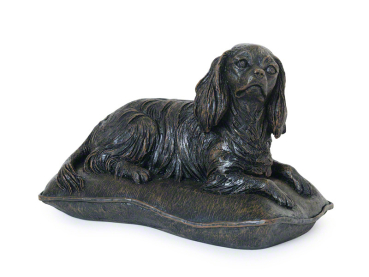 Preview: Kunstharzurne Cavalier King Charles Spaniel-Skulptur