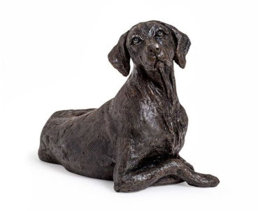 Preview: Skulptur-Tierurne Pointer, 2,1 Liter