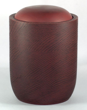 Preview: Unikat Tierurne Holz Linde 3,0 Liter Handarbeit Einzelstück