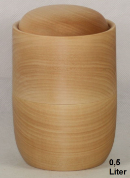 Preview: Tierurne Holz 0,5 Liter