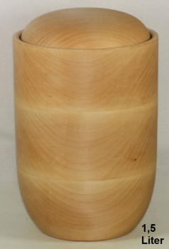 Preview: Tierurne Holz 1,5 Liter