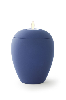 Preview: Siena marineblau 1,5 Liter mit Gedenklicht