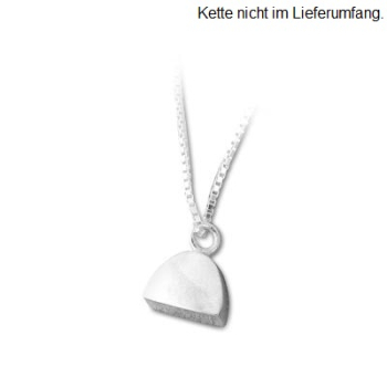 Preview: Ascheschmuck-Anhänger, Am-Urn-Let, Halbkreis, Sterlingsilber in Samtdose, versch. Größen