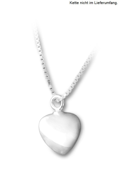 Preview: Ascheschmuck-Anhänger Herz, Am-Urn-Let, Sterlingsilber in Samtdose, versch. Größen