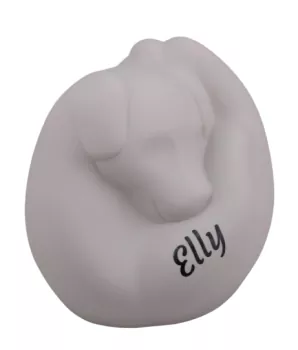 Beispiel einer Folienbeschriftung Name Elly in schwarz auf Art.Nr. 830008
