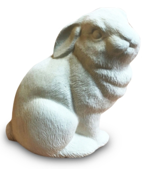 Preview: Tierurne Kaninchen naturbelassen