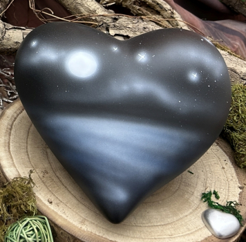 Preview: Tierurne Herz Airbrush Mond und Sterne 1,25 Liter