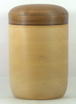 Preview: Tierurne Holz, Einzelstück, Handarbeit, 3,5 Liter