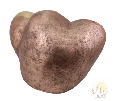 Preview: Keramikurne Doppelherz 3,0 Liter Ansicht von hinten