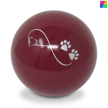 Preview: Kugelurne Endlose Liebe, versch. Farben und Größen