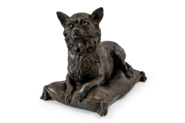 Preview: Kunstharzurne Chihuahua-Skulptur