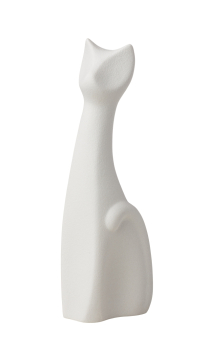 Preview: Katzenurne Miau 0,5 Liter in weiß