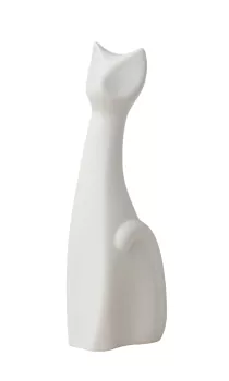 Katzenurne Miau 0,5 Liter in weiß