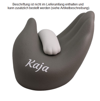 Preview: Beispiel einer Folienbeschriftung in weiß