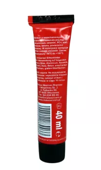 Silikonkleber Ansicht hinten