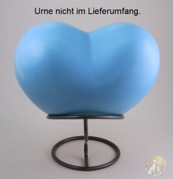 Preview: Ständer für große Herzurnen, Herz Leuchtturm in 2,4 Liter, Ansicht von hinten